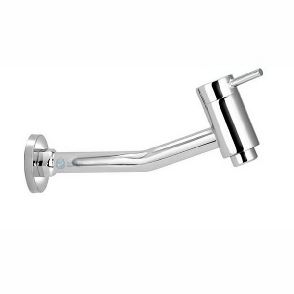 Torneira Pratica Longa Cozinha/Tanque/Jardim Reta Parede Metal