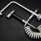 Torneira Pré Lavagem Aço Inox Mesa Com Ducha Extensível Escov