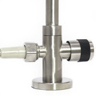 Torneira Pré Lavagem Aço Inox Mesa Com Ducha Extensível Escov