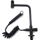 Torneira Pré Lavagem Black Aço Inox Mesa Com Ducha Extensível