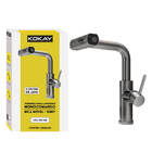 Torneira Premium Monocomando Rotação 1080° 3 Jatos - Inox