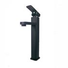 Torneira Preta Banheiro Monocomando Lavabo Bica Alta Bruder