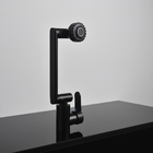 Torneira Preta Ducha Articulada Água Quente Fria Monocomando