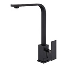 Torneira Preta Luxo Monocomando Bancada Mesa 360º Articulada