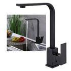 Torneira Preta Luxo Monocomando Bancada Mesa 360º Articulada