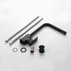 Torneira Preta Luxo Monocomando Bancada Mesa Articulada Banca