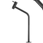 Torneira Preta Para Banheiro Link Em Metal 31cm 1/4 De Volta