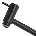 Torneira Preta Para Banheiro Link Em Metal 31cm 1/4 De Volta