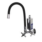 Torneira Preto Com Filtro Cromado Parede Gourmet Del Metais A