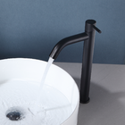 Torneira Preto Fosco AÇO INOX Bica Alta Banheiro Água Fria 1/