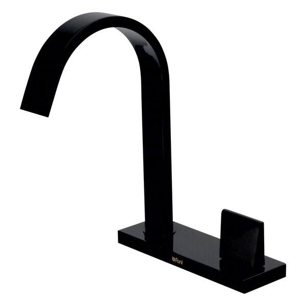 Torneira Prima Com Acionamento Lateral Preto Brilhante Fani