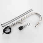 Torneira Provençal Slim Níquel Escovado Monocomando Manual De