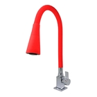 Torneira Quadrada Cozinha Veneza Bancada/mesa 4130 Cano Flexí