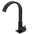 Torneira Quadrada Lavatorio/banheiro Preto/black Fosco Metal