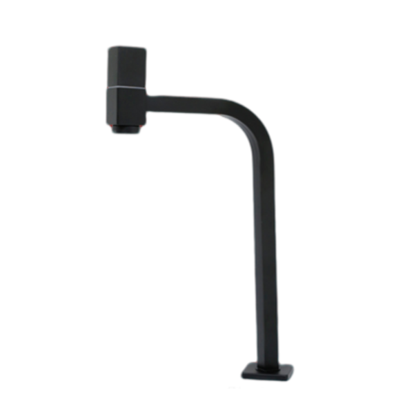 Torneira Quadrada Link 90° Graus Black