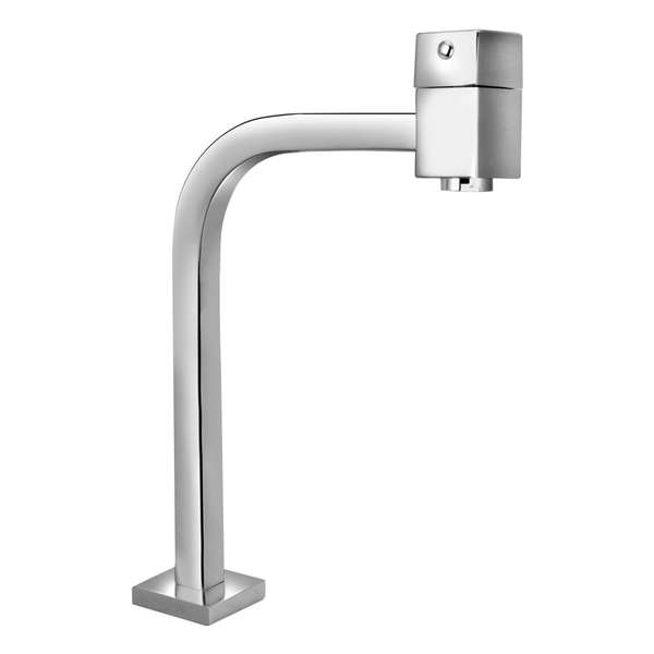 Torneira Quadrada Link Lavabo Para Banheiro 90º Bica Alta