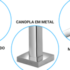 Torneira Quadrada Link Lavabo Para Banheiro 90º Bica Baixa