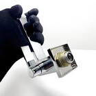 Torneira Quadrada Parede Inox Cozinha Banheiro Moderna - Marc