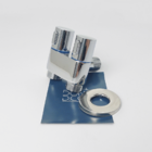 Torneira Registro Duplo Banheiro 2 Saídas 1/2 Pol Inox Cromad