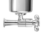 Torneira Registro Metal Com Filtro/purificador Prateado