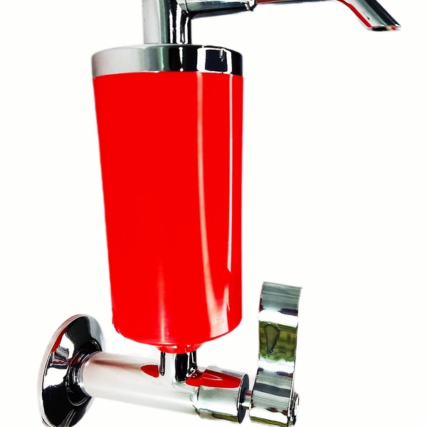 Torneira Registro Metal Com Filtro/purificador Vermelho C-70