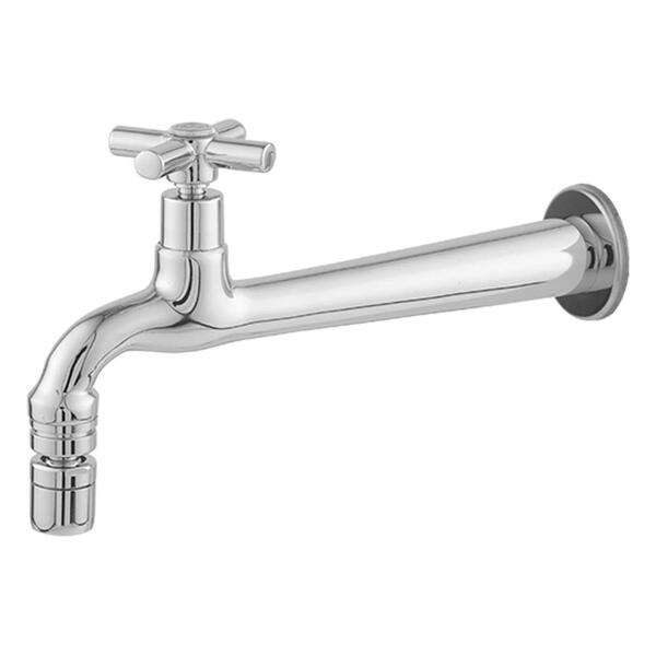 Torneira Reta com Bico Articulado - 1/4 de Volta - 100% Metal