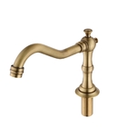 Torneira Retrô Vintage Banheiro Antigo Bronze Misturador Pia