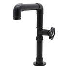 Torneira Rustica Retro Black Industrial Para Lavabo 23cm 2348