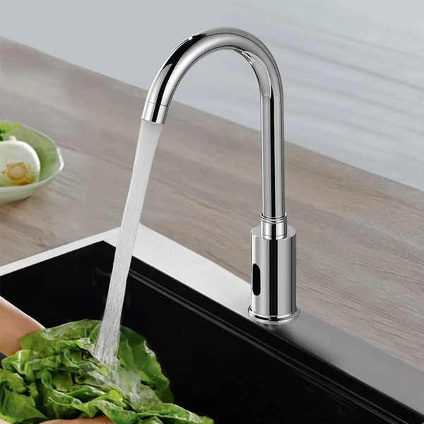 Torneira Sensor Automática Para Cozinha Bica Móvel Bivolt