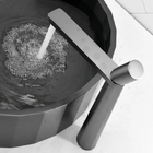 Torneira slim alta Monocomando Voluta para Cuba lavatório Ban