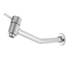 Torneira Slim Lavatório Tanque Jardim Parede Metal 3010