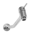 Torneira Slim Lavatório Tanque Jardim Parede Metal 3010