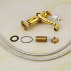 Torneira Super Luxo Ouro Pia / Lavabo Vintage + Porcelana