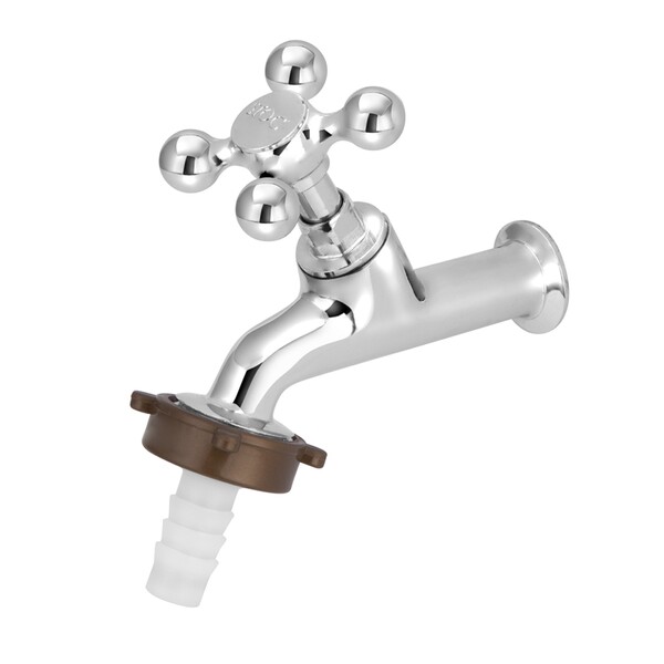 Torneira Tanque e Jardim Bica Reta Cromada Light Stoc