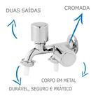 Torneira Tanque E Maquina De Lavar 1428 C40 Oliveira Metais