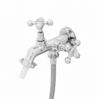 Torneira Tanque E Máquina de Metal Com Saída Dupla C33 Casagr