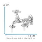 Torneira Tanque E Máquina Lavar Oliveira 1428 C-31 Com Duas S