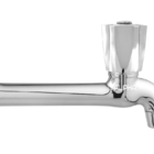 Torneira Tanque Jardim Cozinha Parede Abs 1058 C-25 ¼ Volta P