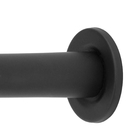 Torneira Tanque/jardim/cozinha Reta Preto/black Parede 22cm