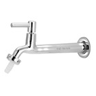 Torneira Tanque/jardim Reta C/bico Parede Metal 22cm 1/4v