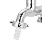 Torneira Tanque/maquina 2 Saídas Alavanca Metal Cromado 1/4v