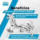 Torneira Tanque Maquina Lavar Abs Maruja 1130982 Viqua Cromado