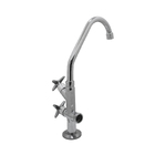 Torneira Tanque Maquina Mesa Bancada Duas Saídas Cromada