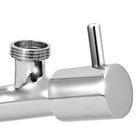 Torneira Tanque/maquina Mesa Bica Móvel Bico 2 Saídas Metal