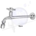 Torneira Tanque Reta Metal Bico Móvel Parede 18cm 1/4v C31 Ca