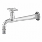 Torneira Tanque Reta Metal Bico Móvel Parede 18cm 1/4v C31 Ca