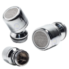 Torneira Tanque Reta Metal Bico Móvel Parede 18cm 1/4v C31 De