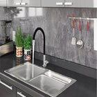 Torneira Tipo Mesa Gourmet P/ Cozinha Bica Flexível Preta - L