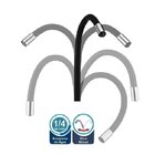 Torneira Tipo Parede Gourmet P/ Cozinha Bica Flexível Preta -