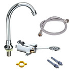 Torneira Valvula Pedal Acionamento Controle Pes Sem Maos Hosp